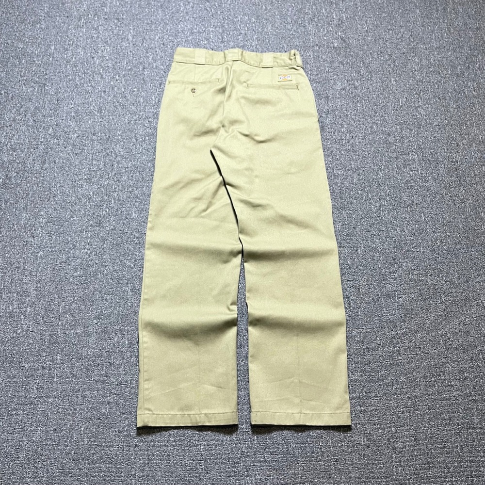 Dickies 874 Work Pants 28x30 Khaki Tan Straight Leg Chinos Skater 874KH